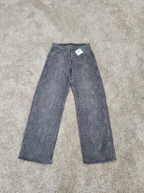 AE grey print jeans - NWT - 0R